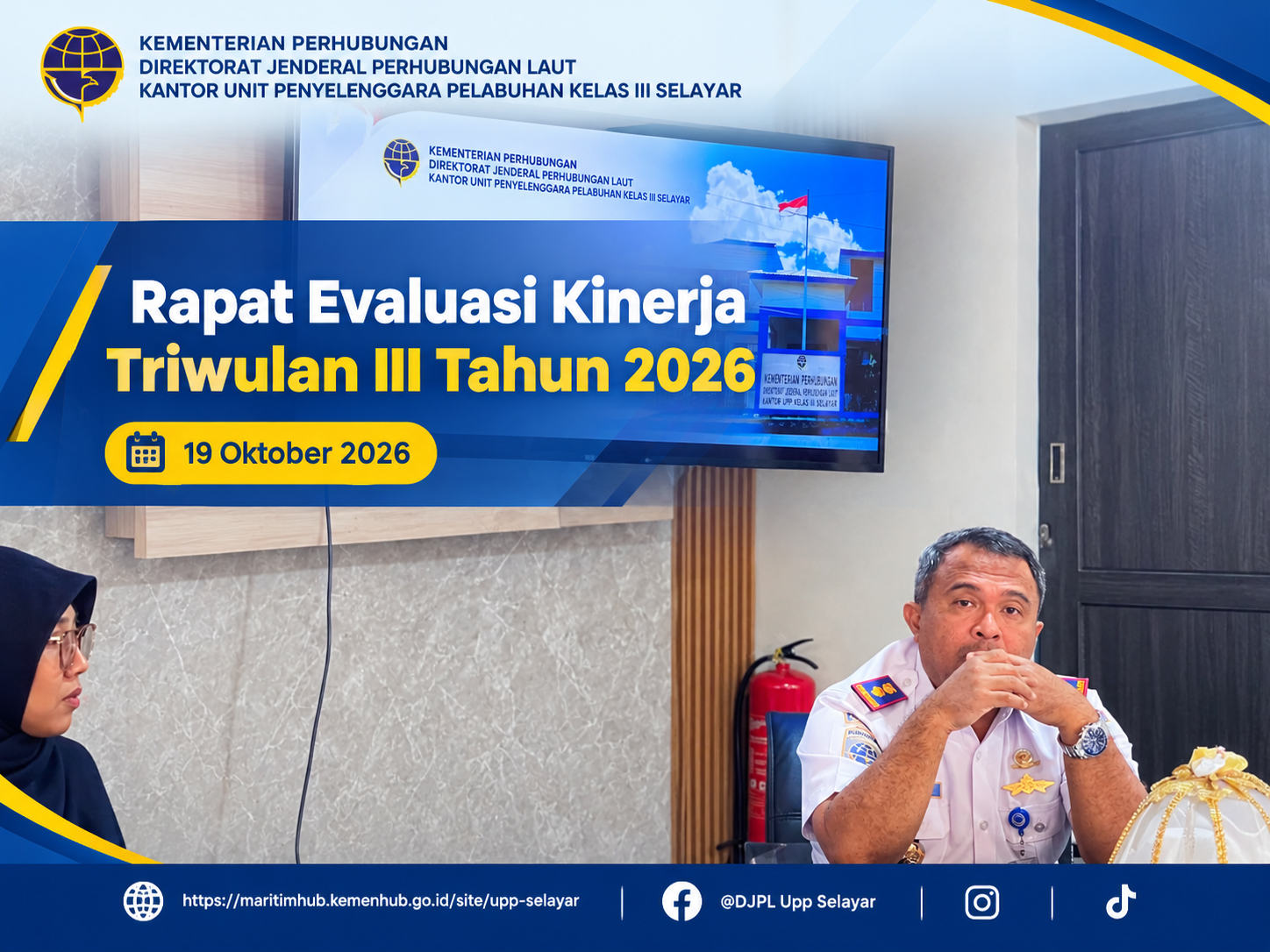 Rapat Evaluasi Kinerja Triwulan III Tahun 2026